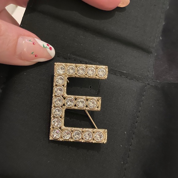 Authentic 2020 Chanel Letter Brooch Set - Picture 3 of 4